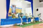 พิธีวางพานพุ่มและจุดเทียนชัยถวายพระพร วันเฉลิมพระชนมพรรษา 90
