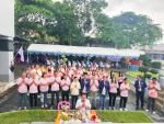 พิธีทำบุญสำนักงานเทศบาลตำบลนาโพธิ์ อำเภอสวี จังหวัดชุมพร เพื