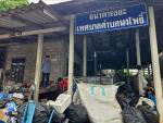 การคัดแยกขยะของธนาคารขยะ เทศบาลตำบลนาโพธิ์
