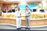 รับมอบรางวัลการแก้ไขปัญหาเด็กและเยาวชนนอกระบบการศึกษาจังหวัด